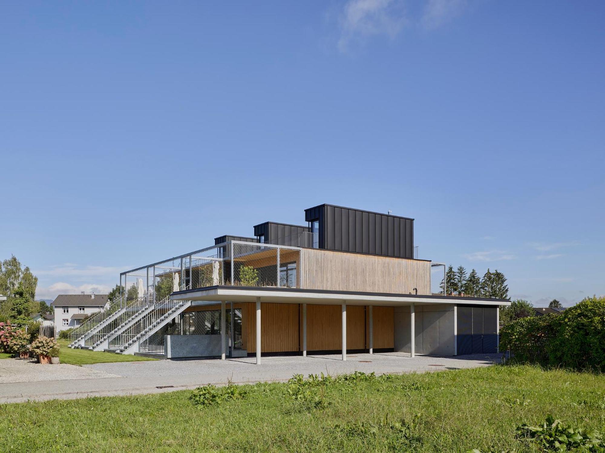 Architektenhaus Rhaa Mit Terrassen Altach Ngoại thất bức ảnh