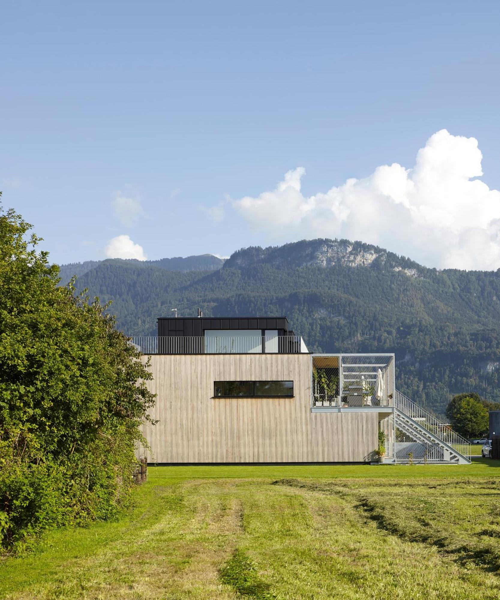 Architektenhaus Rhaa Mit Terrassen Altach Ngoại thất bức ảnh